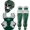 Rawlings Youth Dark Green/White VELO 2.0 Catcher's Gear Box Set - CSV2Y-DG/W | Protective Gear for Baseball -Fielding Gloves Sales 12006 245d19ac 9539 41bd 922e 0600d2971145