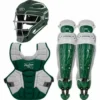 Rawlings Adult Dark Green/White VELO 2.0 Catcher's Gear Box Set - CSV2A-DG/W | Premium Protective Gear for Baseball Catchers -Fielding Gloves Sales 12006 bf2a008e 47ed 465a be81 a8ebf728016c