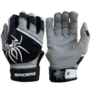 2022 Spiderz PRO Model Batting Gloves - Black/Grey | Premium Baseball & Softball Gloves -Fielding Gloves Sales 2022SpiderzPRO Black White
