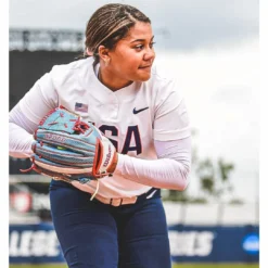 2022 Wilson A2000 Kelsey Stewart KS7 GM 12" Fastpitch Glove - WTA20RF22KS7 | Premium Fielding Glove -Fielding Gloves Sales 21 0486 Wilson USA Softball GM Kelsey Stewart Social 03