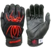 2022 Spiderz ENDITE Batting Gloves: Black And Red - Premium Baseball & Softball Gloves -Fielding Gloves Sales 22EnditeBlackRed