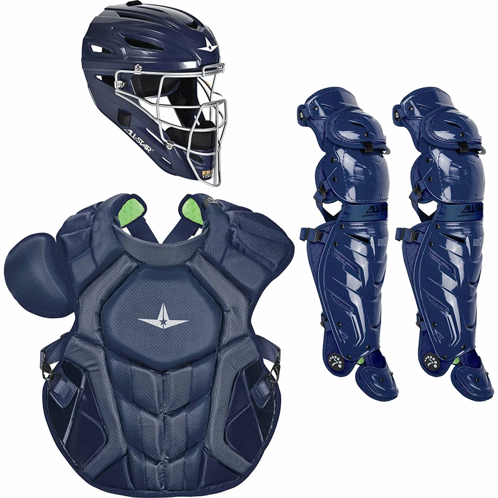 All-Star S7 AXIS Adult Solid Catcher's Kit - NOCSAE Approved (CKCCPRO1XS) 5 All-Star S7 AXIS Adult Solid Catcher's Kit - NOCSAE Approved (CKCCPRO1XS) - Image 3