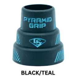 Louisville Slugger Pyramid Grips: Multi Color - Premium Bat Grips for Enhanced Grip & Comfort -Fielding Gloves Sales BLACK TEAL