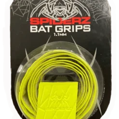 Spiderz Bat Grip (1.1 MM) - Neon Yellow/Neon Yellow | Premium Batting Gloves for Enhanced Grip & Comfort