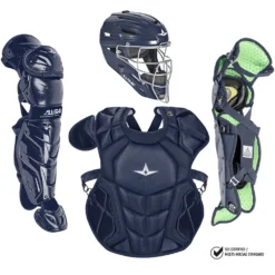All-Star S7 Axis Elite Catcher's Kit for Ages 12-16 | NOCSAE Approved | Solid Design | CKCC1216S7XS -Fielding Gloves Sales CKCC1216S7X SNA WEB