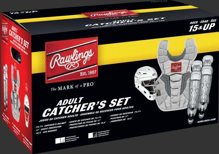 Rawlings Youth Black/Graphite VELO 2.0 Catcher's Gear Box Set - CSV2Y-B/GPH | Protective Gear for Baseball 7 Rawlings Youth Black/Graphite VELO 2.0 Catcher's Gear Box Set - CSV2Y-B/GPH | Protective Gear for Baseball - Image 5
