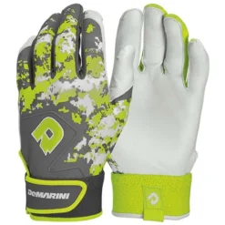 DeMarini Adult Digi Camo II Batting Gloves: WTD6113 - Premium Camouflage Design for Baseball & Softball -Fielding Gloves Sales DeMarini OPTIC Yellow Batting Gloves WTD6113OP
