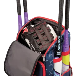 EASTON Roadhouse Slowpitch Backpack EBA004 - Durable Equipment Bag for Baseball & Softball -Fielding Gloves Sales EBA004 SS5