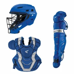 Easton Elite X Catcher's Box Set (Adult, Intermediate & Youth) - Royal | Premium Catcher's Gear