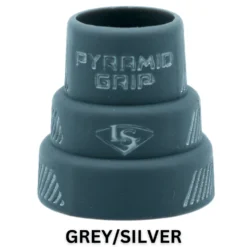 Louisville Slugger Pyramid Grips: Multi Color - Premium Bat Grips for Enhanced Grip & Comfort -Fielding Gloves Sales GREY SILVER