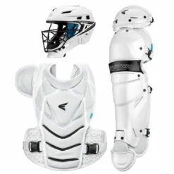 Easton Jen Schro The Very Best Catcher's Set: JENSCHROKIT - Premium Catcher's Gear for Baseball & Softball -Fielding Gloves Sales JenSchroTheVeryBestWhiteCatcher sGear