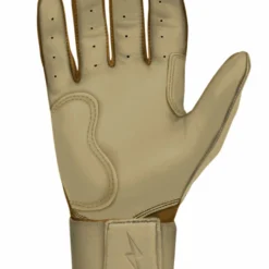Bruce Bolt PREMIUM PRO Gold Series Batting Gloves: Long Cuff - High-Performance Baseball Gloves for Enhanced Grip & Comfort -Fielding Gloves Sales LC GLD PALM