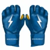Bruce Bolt PREMIUM PRO Long Cuff Batting Gloves: Royal - High-Performance Baseball Gloves for Enhanced Grip & Comfort -Fielding Gloves Sales LC ROYG HERO