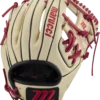 Marucci Oxbow 43A2 11.5" Infield Baseball Glove | Premium Leather Fielding Glove for Baseball Players | Model: MFG2OX43A2 -Fielding Gloves Sales MFG2OX43A2 CM BK D scaled