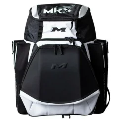 Miken MK7X XL Baseball and Softball Backpack - Durable, Multi-Color Options for Players -Fielding Gloves Sales MKMK7X XLWhite