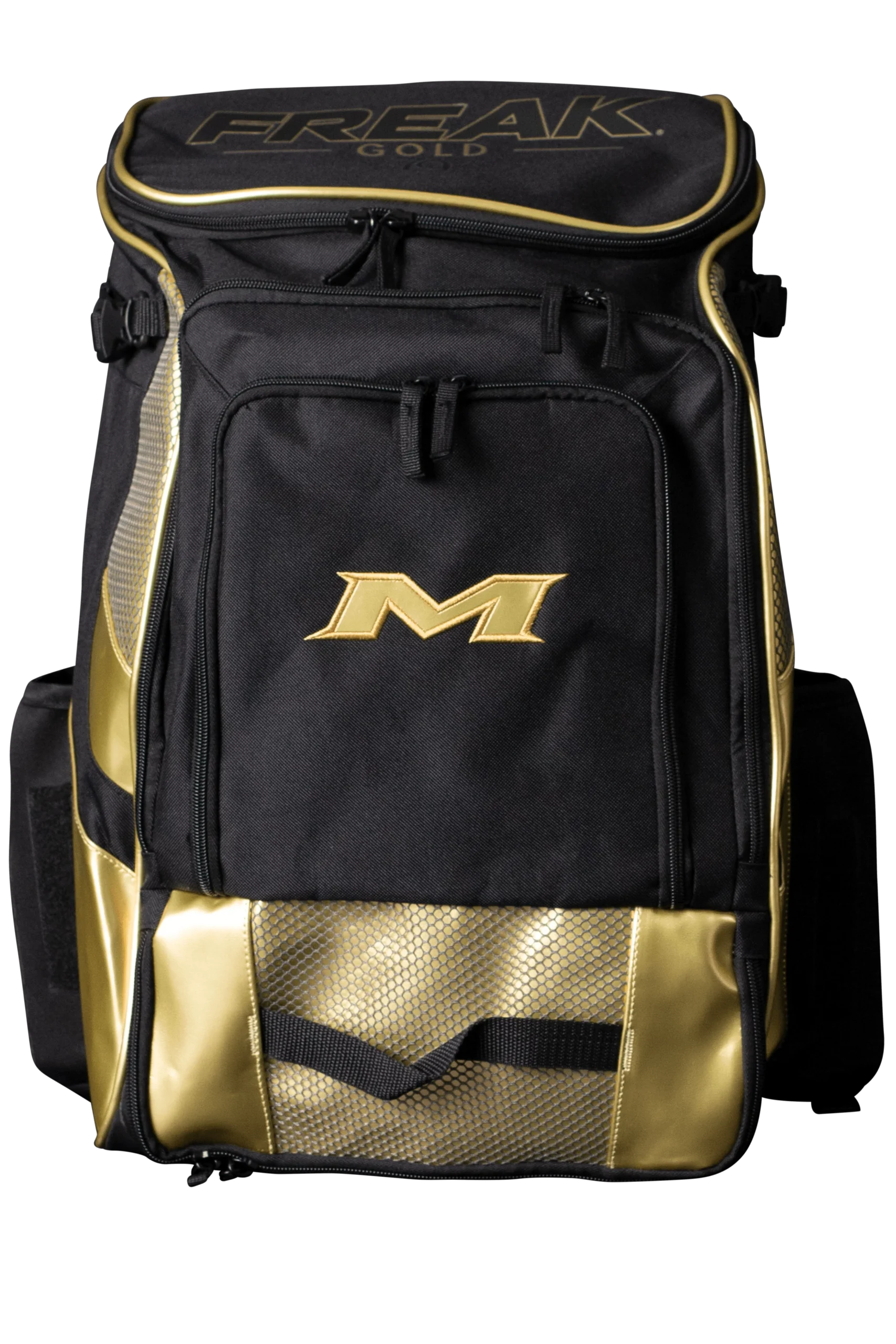 2022 Miken MK7X Baseball & Softball Backpack (Freak Gold Series) - Durable & Stylish Equipment Bag 3 2022 Miken MK7X Baseball & Softball Backpack (Freak Gold Series) - Durable & Stylish Equipment Bag