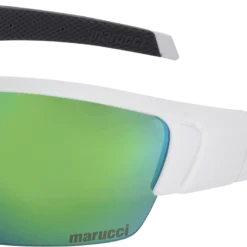 Marucci MV108 2.0 Performance Sunglasses - UV Protection, Lightweight & Durable Sports Eyewear -Fielding Gloves Sales MSNV1082 MW GR A