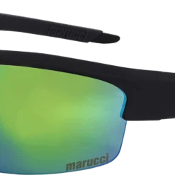 Marucci MV463 2.0 Performance Sunglasses - UV Protection, Lightweight & Durable Sports Eyewear -Fielding Gloves Sales MSNV4632 MB V GR A