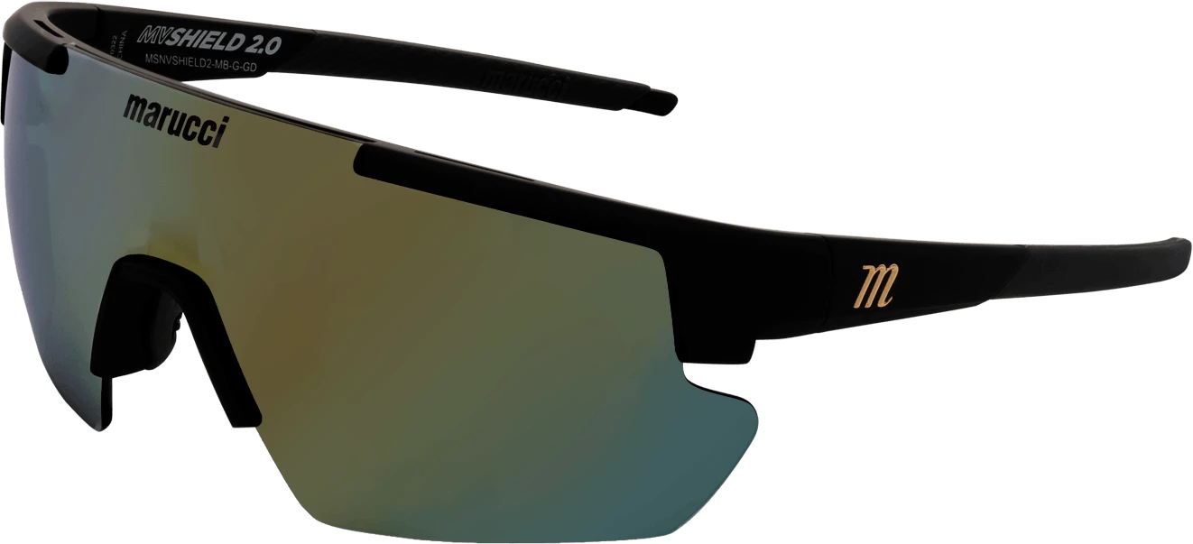 Marucci Shield 2.0 On-Field Performance Sunglasses - MSNVSHIELD2 | UV Protection, Anti-Glare, Durable Design 4 Marucci Shield 2.0 On-Field Performance Sunglasses - MSNVSHIELD2 | UV Protection, Anti-Glare, Durable Design - Image 2