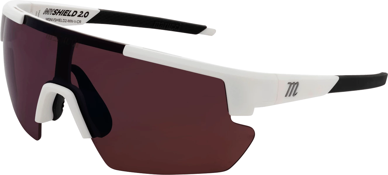 Marucci Shield 2.0 On-Field Performance Sunglasses - MSNVSHIELD2 | UV Protection, Anti-Glare, Durable Design 10 Marucci Shield 2.0 On-Field Performance Sunglasses - MSNVSHIELD2 | UV Protection, Anti-Glare, Durable Design - Image 8