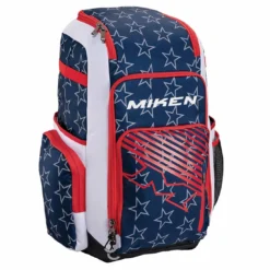 Miken Deluxe Slowpitch Backpack MBA004 - Durable Equipment Bag for Baseball & Softball 9 Miken Deluxe Slowpitch Backpack MBA004 - Durable Equipment Bag for Baseball & Softball -Fielding Gloves Sales MikenDeluxeSlowpitchBackpack MBA004 StarsandStripes