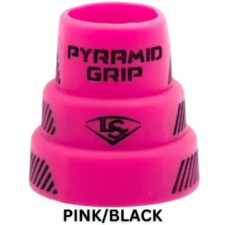 Louisville Slugger Pyramid Grips: Multi Color - Premium Bat Grips for Enhanced Grip & Comfort -Fielding Gloves Sales PINK BLACK