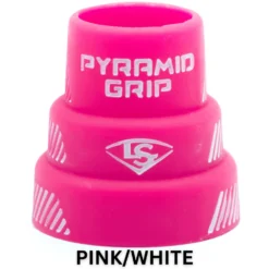 Louisville Slugger Pyramid Grips: Multi Color - Premium Bat Grips for Enhanced Grip & Comfort -Fielding Gloves Sales PINK WHITE