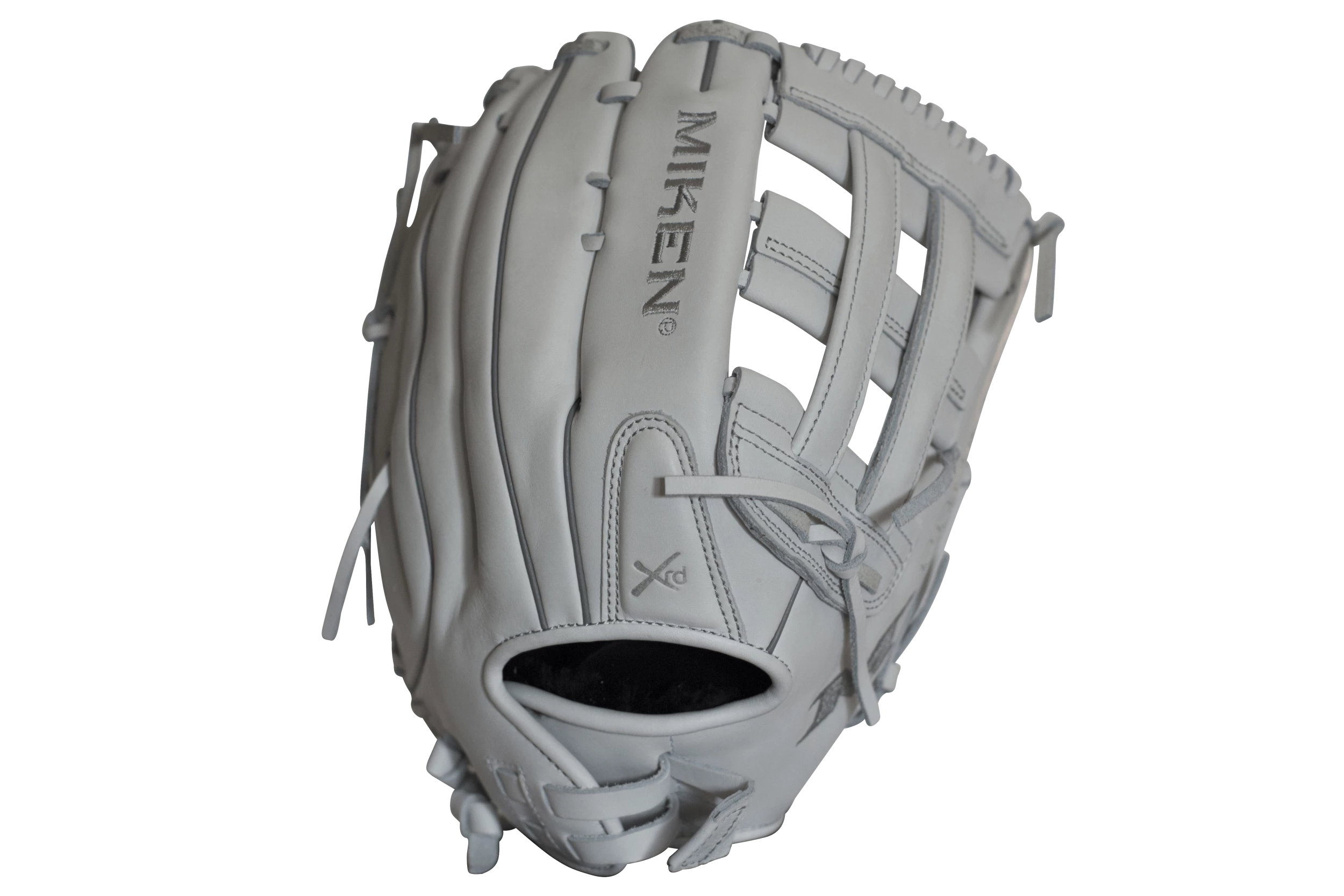Miken Pro Series 13" Slow Pitch Fielding Glove - White/White (PRO130WW) | Premium Quality for Enhanced Performance 3 Miken Pro Series 13" Slow Pitch Fielding Glove - White/White (PRO130WW) | Premium Quality for Enhanced Performance