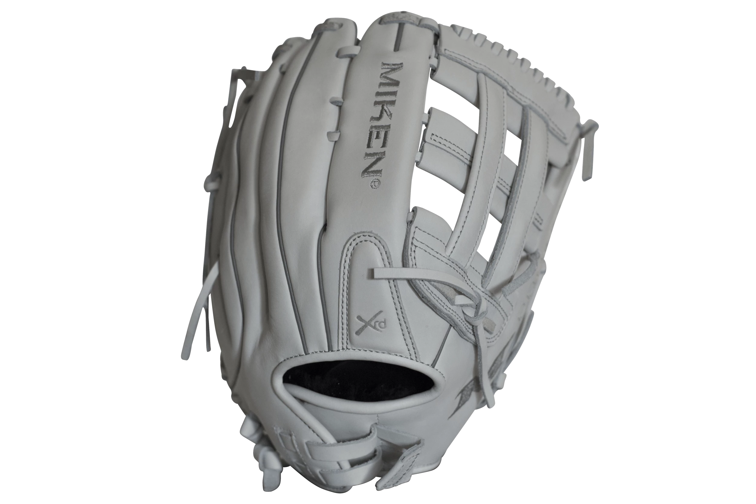 Miken Pro Series 15" Slow Pitch Fielding Glove - White/White: PRO150WW | Premium Quality for Enhanced Performance 3 Miken Pro Series 15" Slow Pitch Fielding Glove - White/White: PRO150WW | Premium Quality for Enhanced Performance