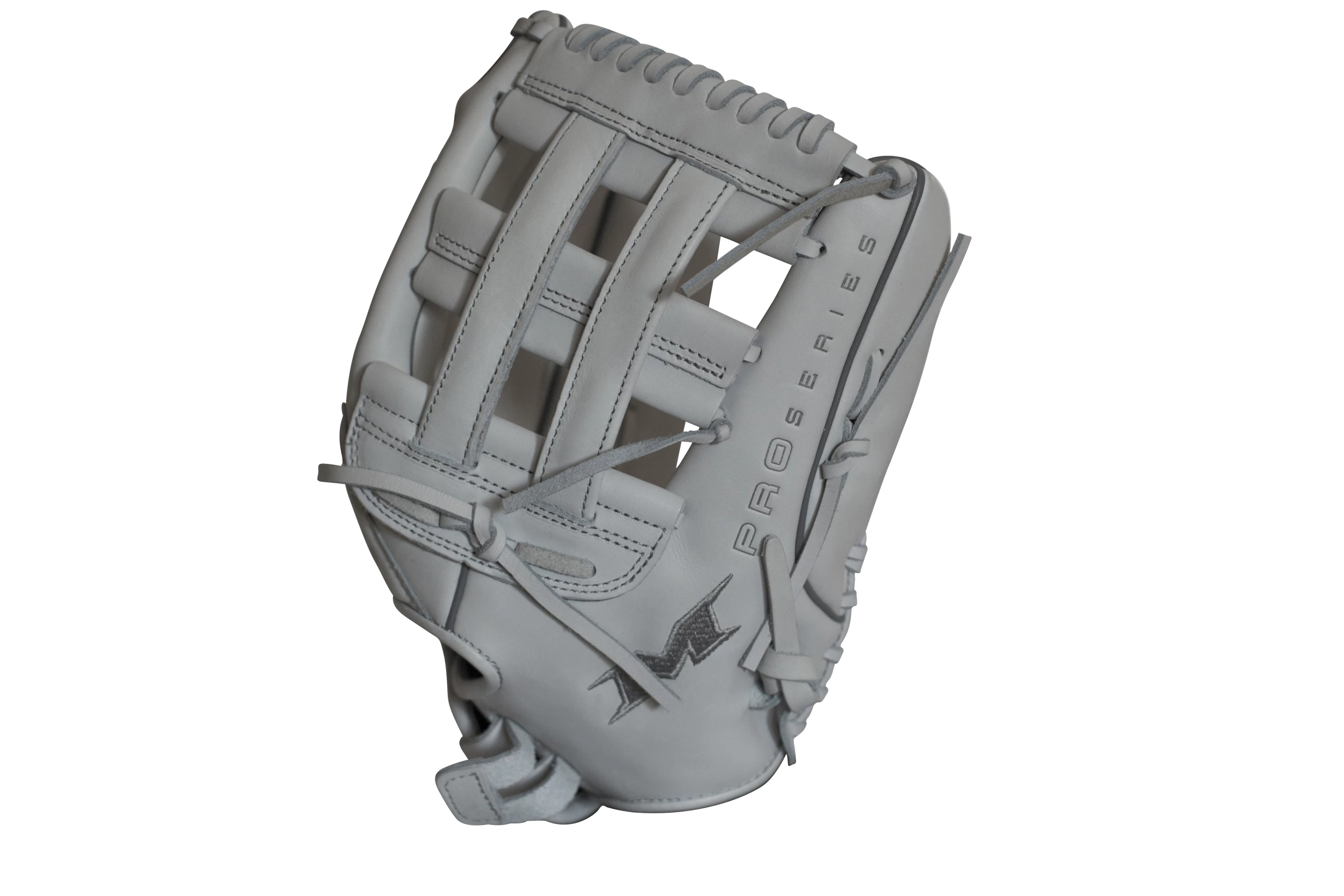 Miken Pro Series 13" Slow Pitch Fielding Glove - White/White (PRO130WW) | Premium Quality for Enhanced Performance 4 Miken Pro Series 13" Slow Pitch Fielding Glove - White/White (PRO130WW) | Premium Quality for Enhanced Performance - Image 2