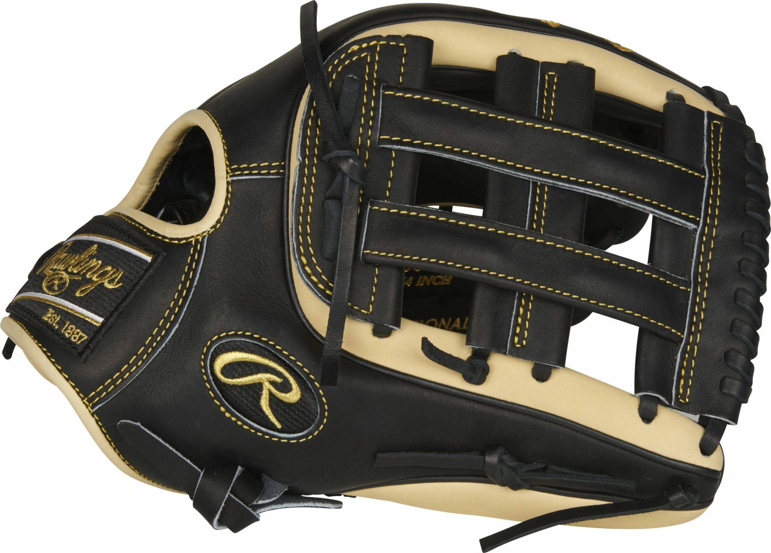 Rawlings Heart Of The Hide R2G 12.75" Outfield Baseball Glove: PROR3319-6BC - Premium Leather Fielding Glove 5 Rawlings Heart Of The Hide R2G 12.75" Outfield Baseball Glove: PROR3319-6BC - Premium Leather Fielding Glove - Image 3