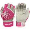 2022 Spiderz PRO Model Batting Gloves: Pink/White - Premium Baseball & Softball Gloves -Fielding Gloves Sales PROpinkwhite