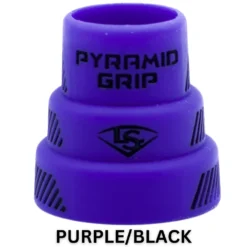 Louisville Slugger Pyramid Grips: Multi Color - Premium Bat Grips for Enhanced Grip & Comfort -Fielding Gloves Sales PURPLE BLACK
