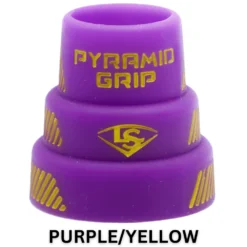 Louisville Slugger Pyramid Grips: Multi Color - Premium Bat Grips for Enhanced Grip & Comfort -Fielding Gloves Sales PURPLE YELLOW