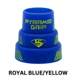 Louisville Slugger Pyramid Grips: Multi Color - Premium Bat Grips for Enhanced Grip & Comfort -Fielding Gloves Sales ROYALBLUE YELLOW