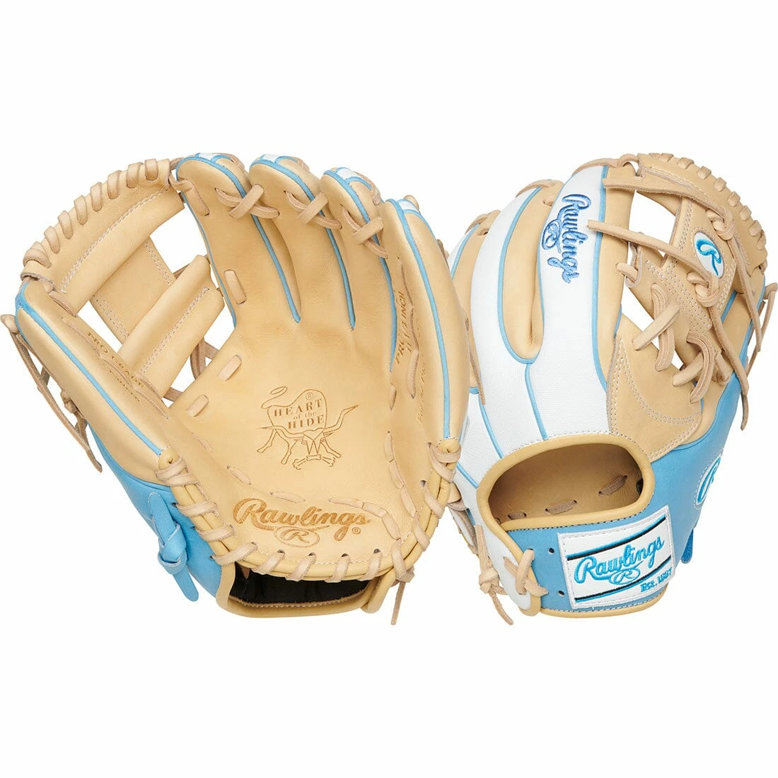 2023 Rawlings Heart Of The Hide ColorSync 7.0 11.5" Infield Baseball Glove - RPRO934-2CSS | Premium Fielding Glove 5 2023 Rawlings Heart Of The Hide ColorSync 7.0 11.5" Infield Baseball Glove - RPRO934-2CSS | Premium Fielding Glove - Image 3