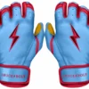 Bruce Bolt PREMIUM PRO BADER Series Short Cuff Batting Gloves - Baby Blue | High-Performance Baseball Gloves -Fielding Gloves Sales SC HBB HERO scaled