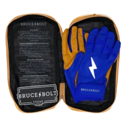 Bruce Bolt PREMIUM PRO Short Cuff Batting Gloves: Royal - High-Performance Baseball Gloves for Enhanced Grip & Comfort 17 Bruce Bolt PREMIUM PRO Short Cuff Batting Gloves: Royal - High-Performance Baseball Gloves for Enhanced Grip & Comfort -Fielding Gloves Sales SC ROYG BAG2
