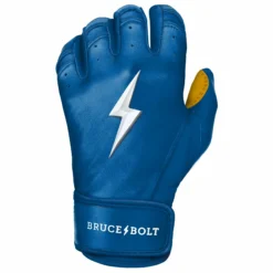 Bruce Bolt PREMIUM PRO Short Cuff Batting Gloves: Royal - High-Performance Baseball Gloves for Enhanced Grip & Comfort 19 Bruce Bolt PREMIUM PRO Short Cuff Batting Gloves: Royal - High-Performance Baseball Gloves for Enhanced Grip & Comfort -Fielding Gloves Sales SC ROYG LEFT