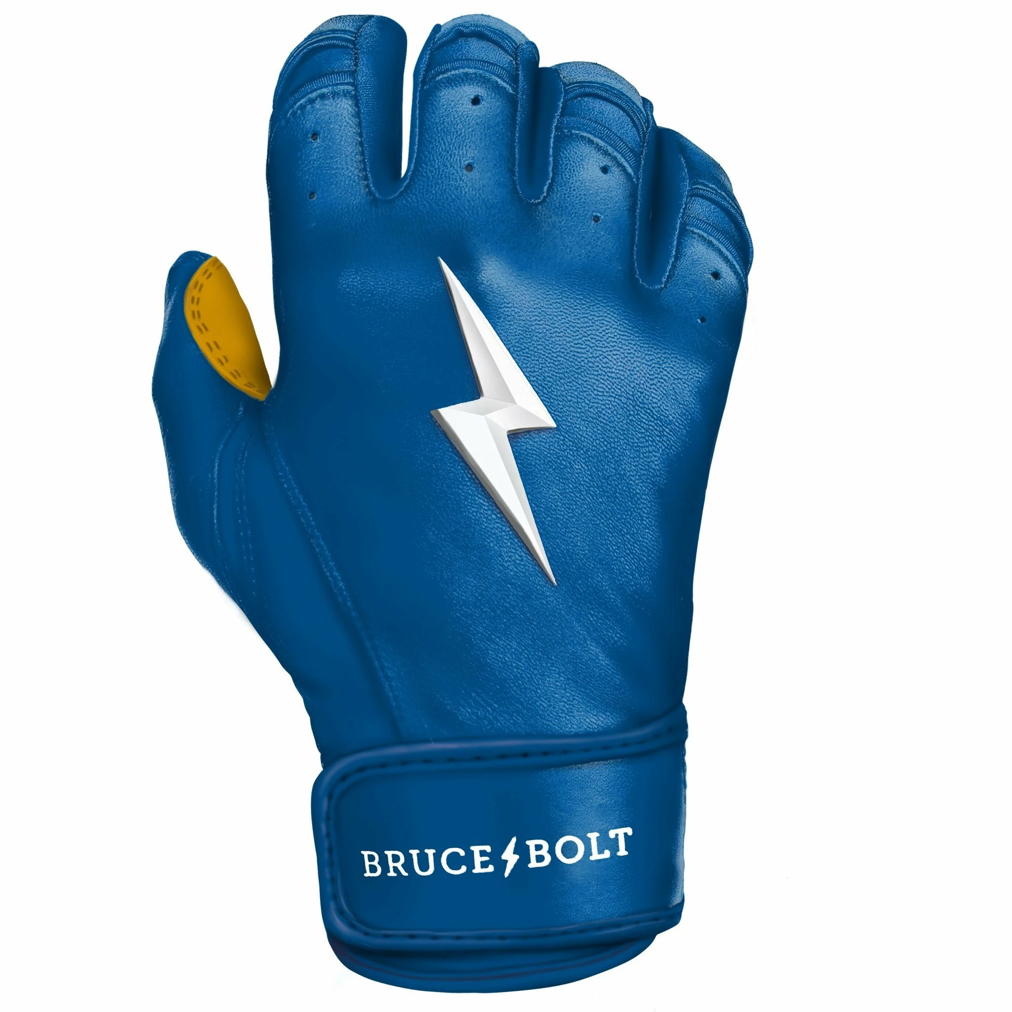 Bruce Bolt PREMIUM PRO Short Cuff Batting Gloves: Royal - High-Performance Baseball Gloves for Enhanced Grip & Comfort 12 Bruce Bolt PREMIUM PRO Short Cuff Batting Gloves: Royal - High-Performance Baseball Gloves for Enhanced Grip & Comfort - Image 10