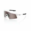 100% SPEEDCRAFT SL Matte White Sunglasses with HiPER Silver Multilayer Mirror Lens - UV Protection, Lightweight & Durable -Fielding Gloves Sales SP21 SPEEDCRAFTSL 61002 404 01 3Q