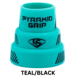 Louisville Slugger Pyramid Grips: Multi Color - Premium Bat Grips for Enhanced Grip & Comfort -Fielding Gloves Sales TEAL BLACK