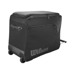 Wilson Coaches Ball Bucket Roller Bag - WB5710701 | Durable Equipment Bag for Baseball & Softball Coaches -Fielding Gloves Sales WB5710701 1 Wilson Ball Bucket Bag Black.png.cq5dam.web .1200.1200