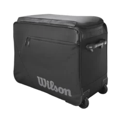 Wilson Coaches Ball Bucket Roller Bag - WB5710701 | Durable Equipment Bag for Baseball & Softball Coaches -Fielding Gloves Sales WB5710701 2 Wilson Ball Bucket Bag Black.png.cq5dam.web .1200.1200