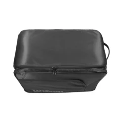 Wilson Coaches Ball Bucket Roller Bag - WB5710701 | Durable Equipment Bag for Baseball & Softball Coaches -Fielding Gloves Sales WB5710701 5 Wilson Ball Bucket Bag Black Detail.png.cq5dam.web .1200.1200