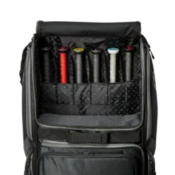 2022 DeMarini Spectre Wheeled Baseball and Softball Bat Bag (WB57177) - Durable Roller Equipment Bag for Baseball & Softball Players -Fielding Gloves Sales WB5717701 9 Spectre Wheeled Bag BL.png.cq5dam.web .1200.1200