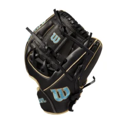 2022 Wilson A1000 DP15 11.5" Infield Baseball Glove - WTA10RB22DP15 | Premium Leather Fielding Glove -Fielding Gloves Sales WBW100132 2 A1000 DP15 IF 115 Blue Black Blonde.png.cq5dam.web .1200.1200