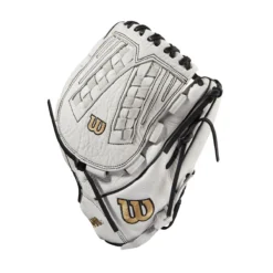 2022 Wilson A1000 V125 12.5" Fastpitch Softball Glove - Outfield/Pitcher's Model WTA10RF22V125 -Fielding Gloves Sales WBW100182 2 A1000 FP V125 OF 125 White Black.png.cq5dam.web .1200.1200