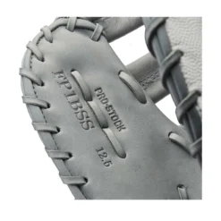 2021 Wilson A2000 FP1BSS 12.5" Fastpitch First Base Mitt - WTA20RF21FP1BSS | Premium Fielding Glove -Fielding Gloves Sales WBW100219 6 A2000 FP 1B FP1BSS 125 WhiteSS Gray Gold.png.cq5dam.web .1200.1200
