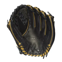 2021 Wilson A2000 SCV125 12.5" Outfield Fastpitch Softball Glove - WBW100222125 | Premium Quality | Perfect for Outfielders -Fielding Gloves Sales WBW100222 1 A2000 P OF V125 125 Black Gold BlackSnakeSS.png.cq5dam.web .1200.1200